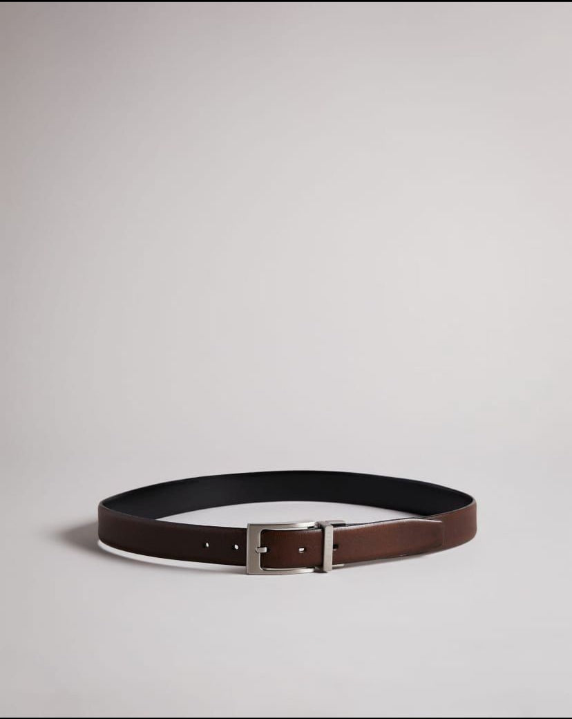 Ted Baker Tan and Chocolate Reversible Belt