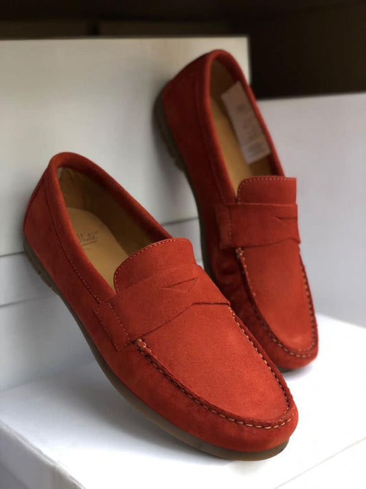 JOHN WHITE MAROON SLIPON