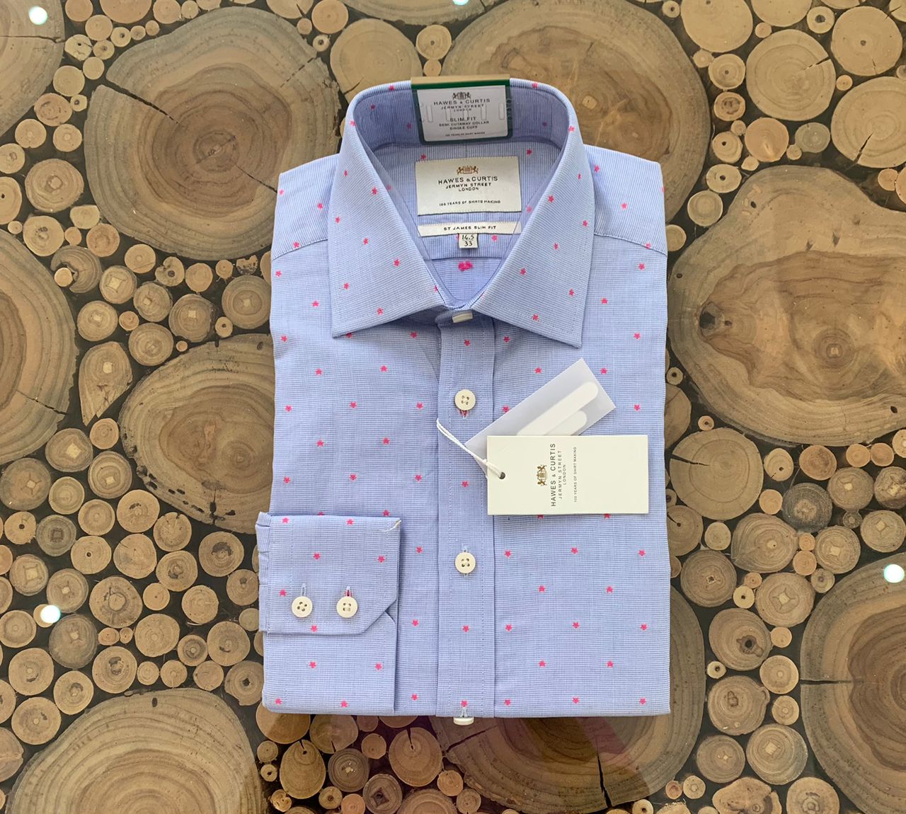 Hawes & Curtis Jacquard Shirt