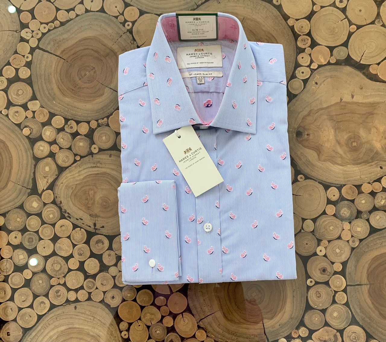 Hawes & Curtis Jacquard Shirt