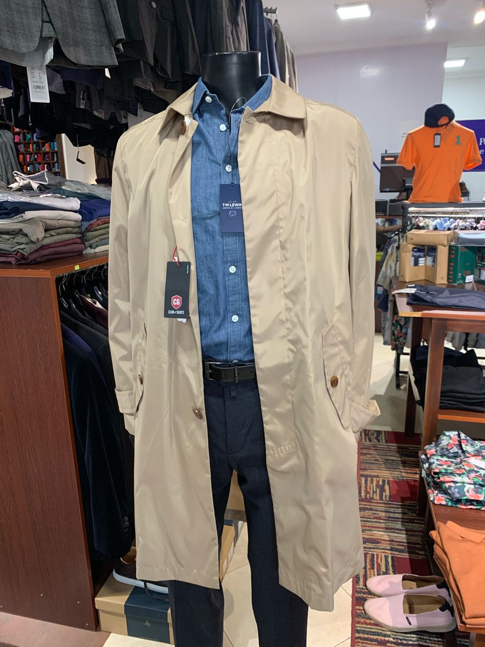 Carl Gross Raincoat without Hoodie