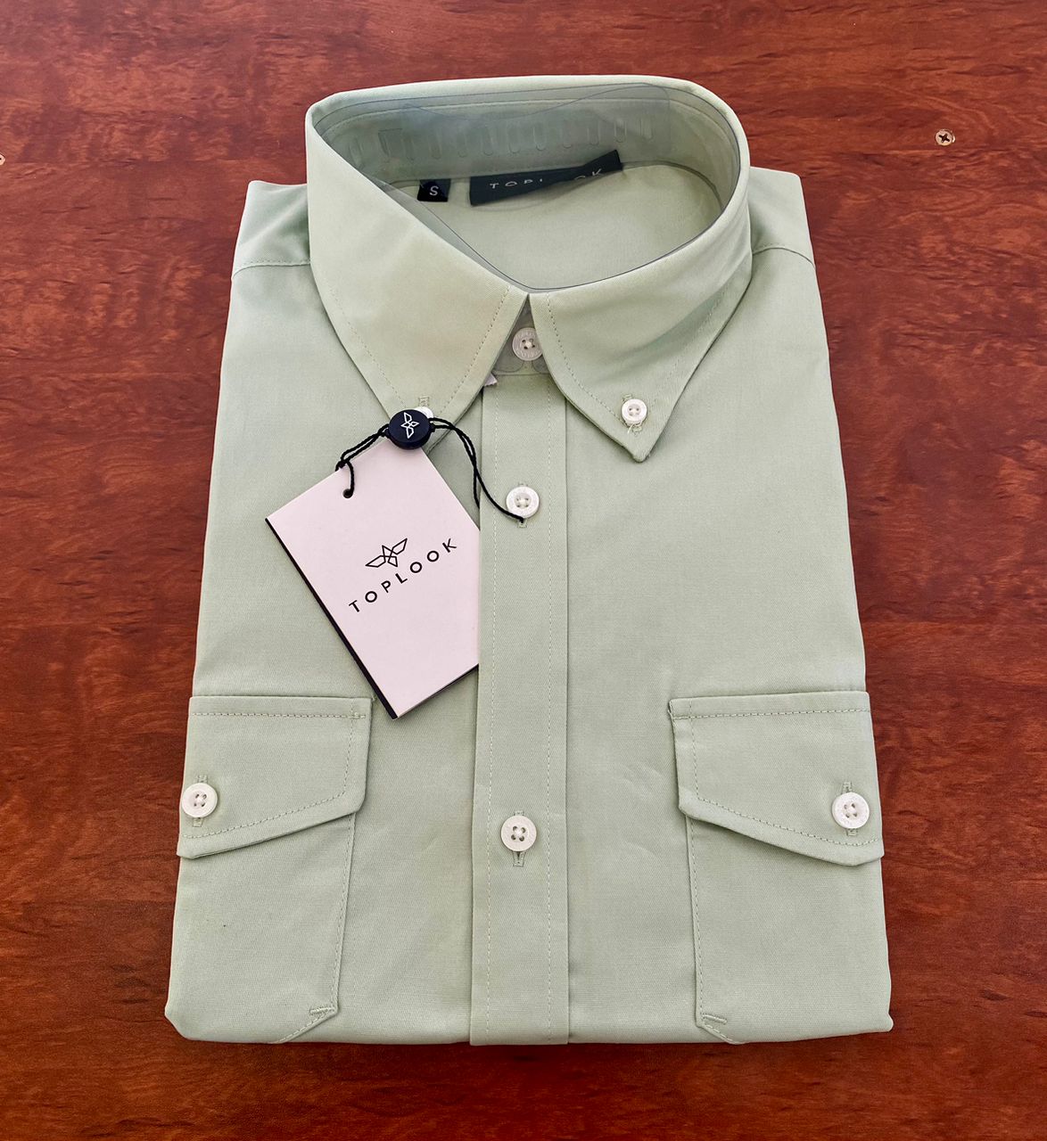 Toplook Pumice Stone Pocket Shirt