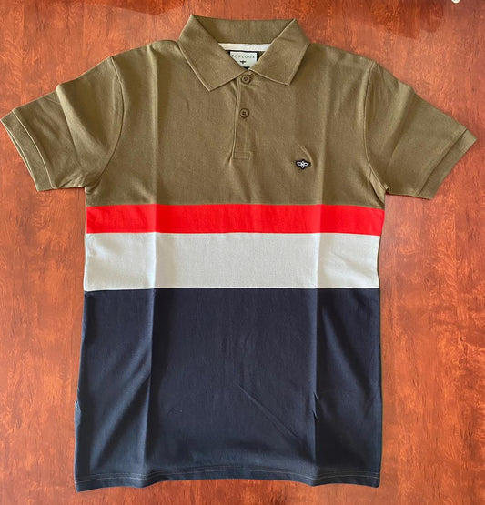 Toplook Dark Olive Polo