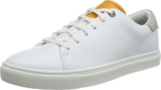 Ted Baker Yellow Leepow White Trainer