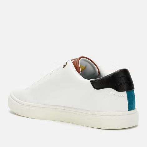 Ted Baker Black Leepow White Trainer