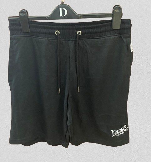 Lonsdale Black Shorts