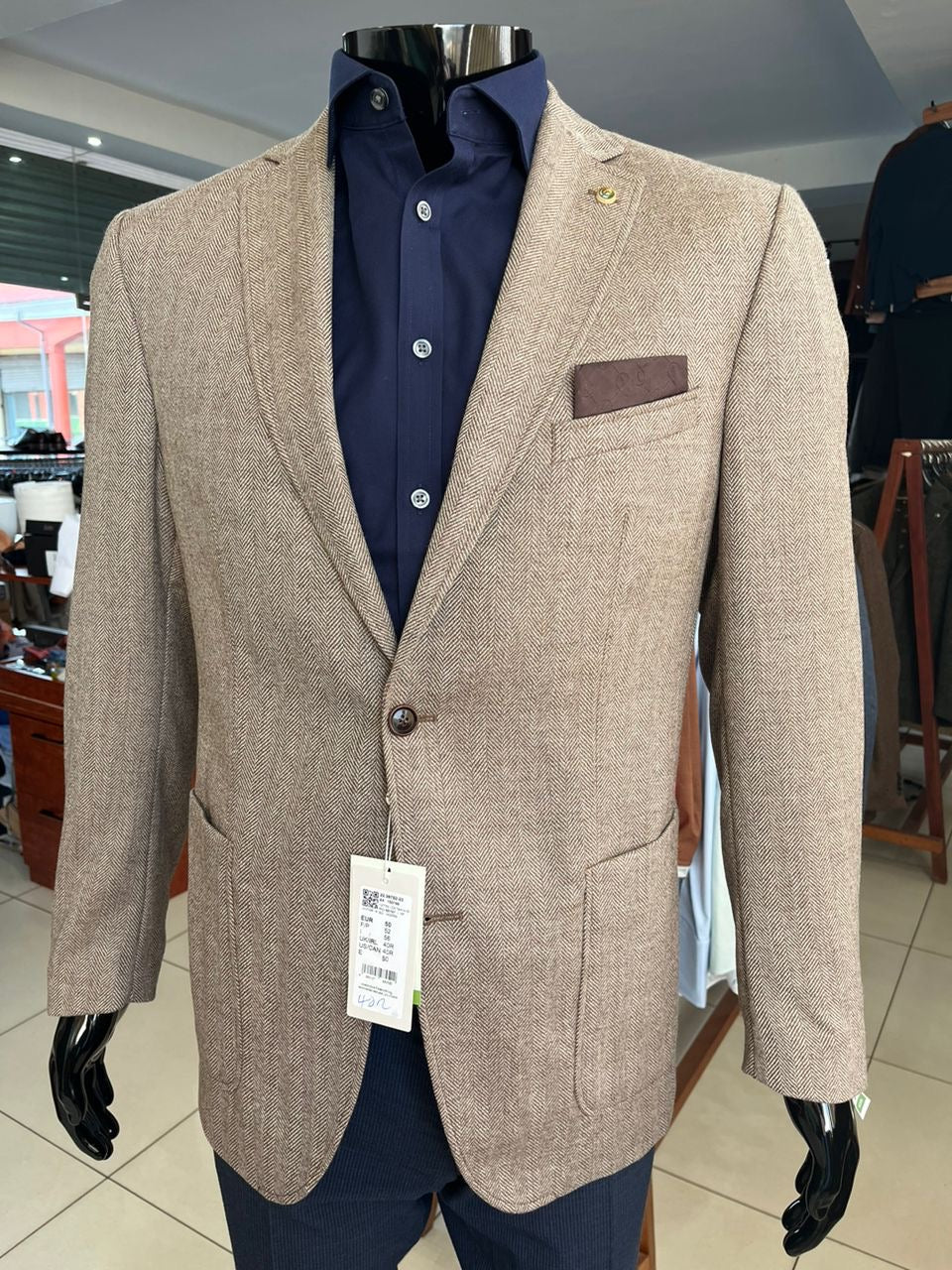 Carl Gross Herrigbone Blazer