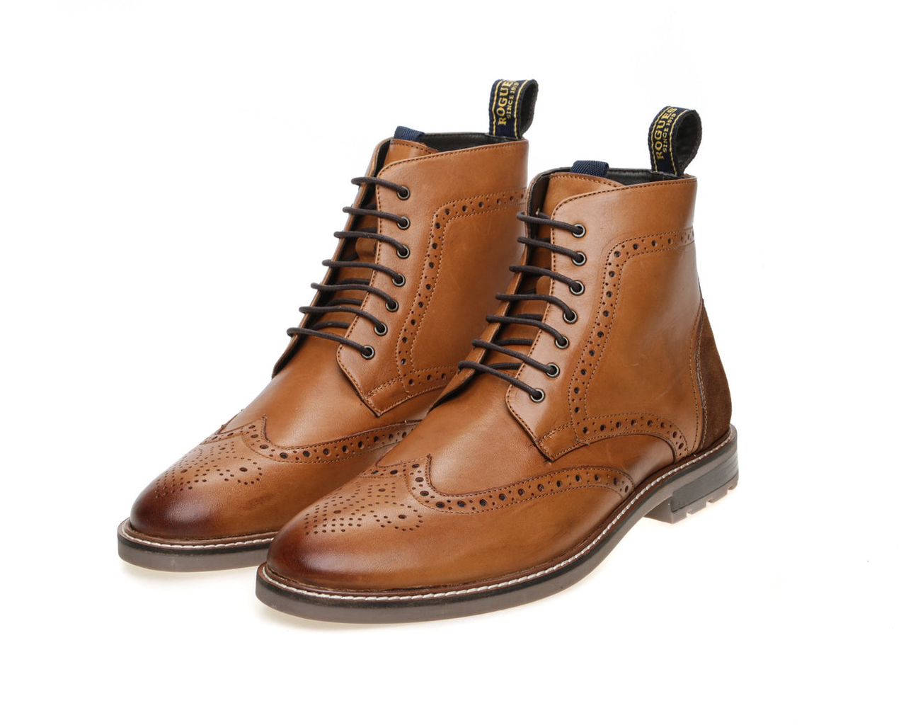 John White Hector Tan laceup Shoe