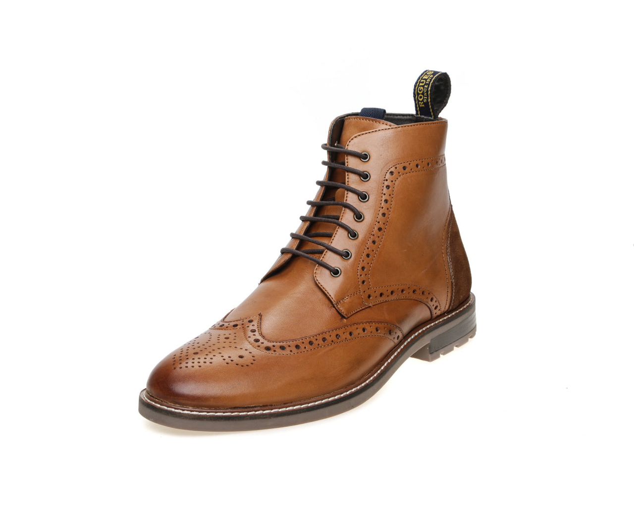 John White Hector Tan laceup Shoe