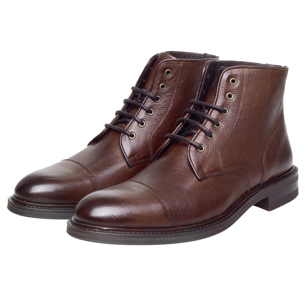 John White Hall Brown Laceup Shoe