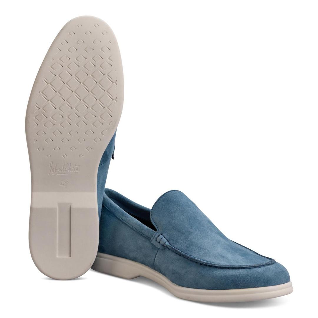 John White Blue Turquoise Shoe