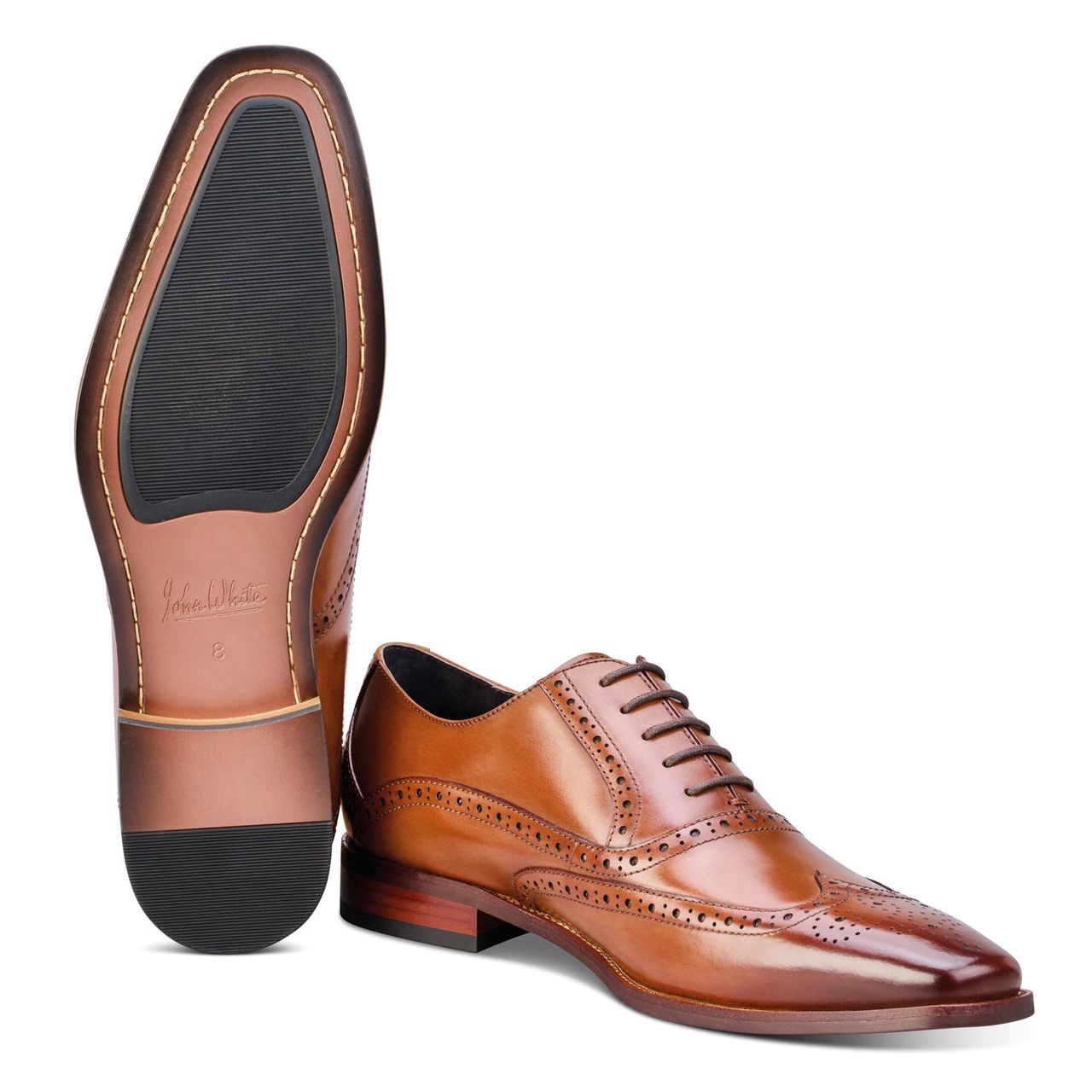 John White Hercules Tan Shoe