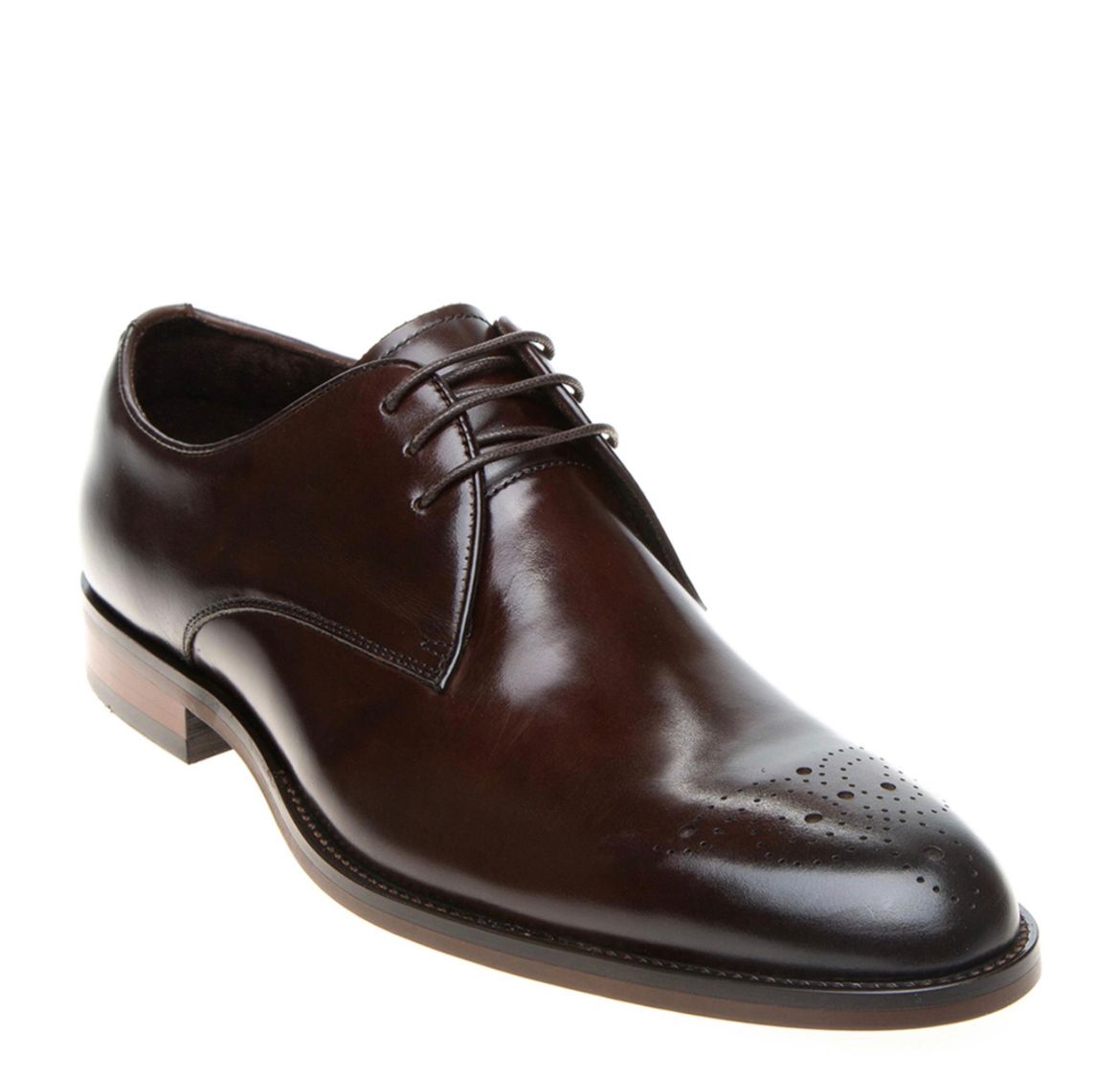 John White Brown Brogue Shoe