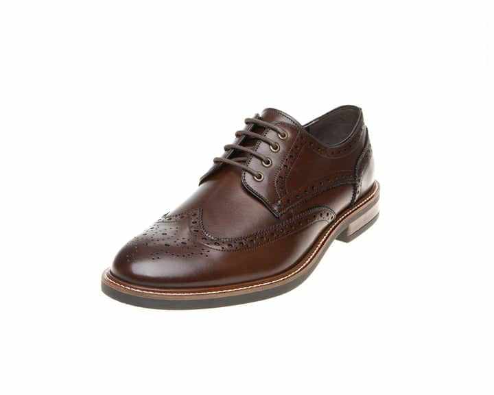 John White Stoke Brown Shoe