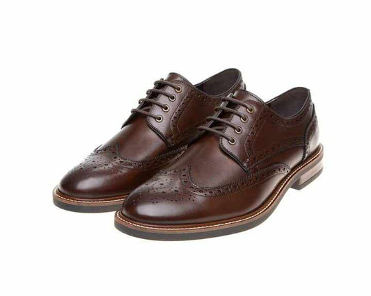 John White Stoke Brown Shoe