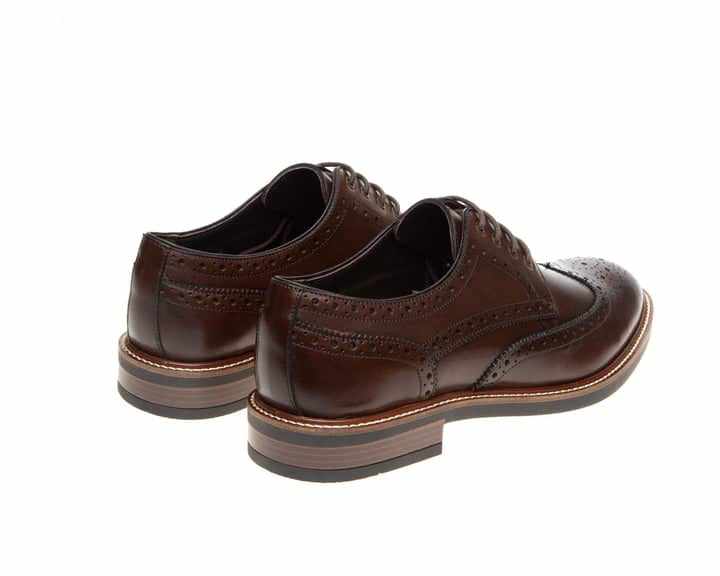 John White Stoke Brown Shoe