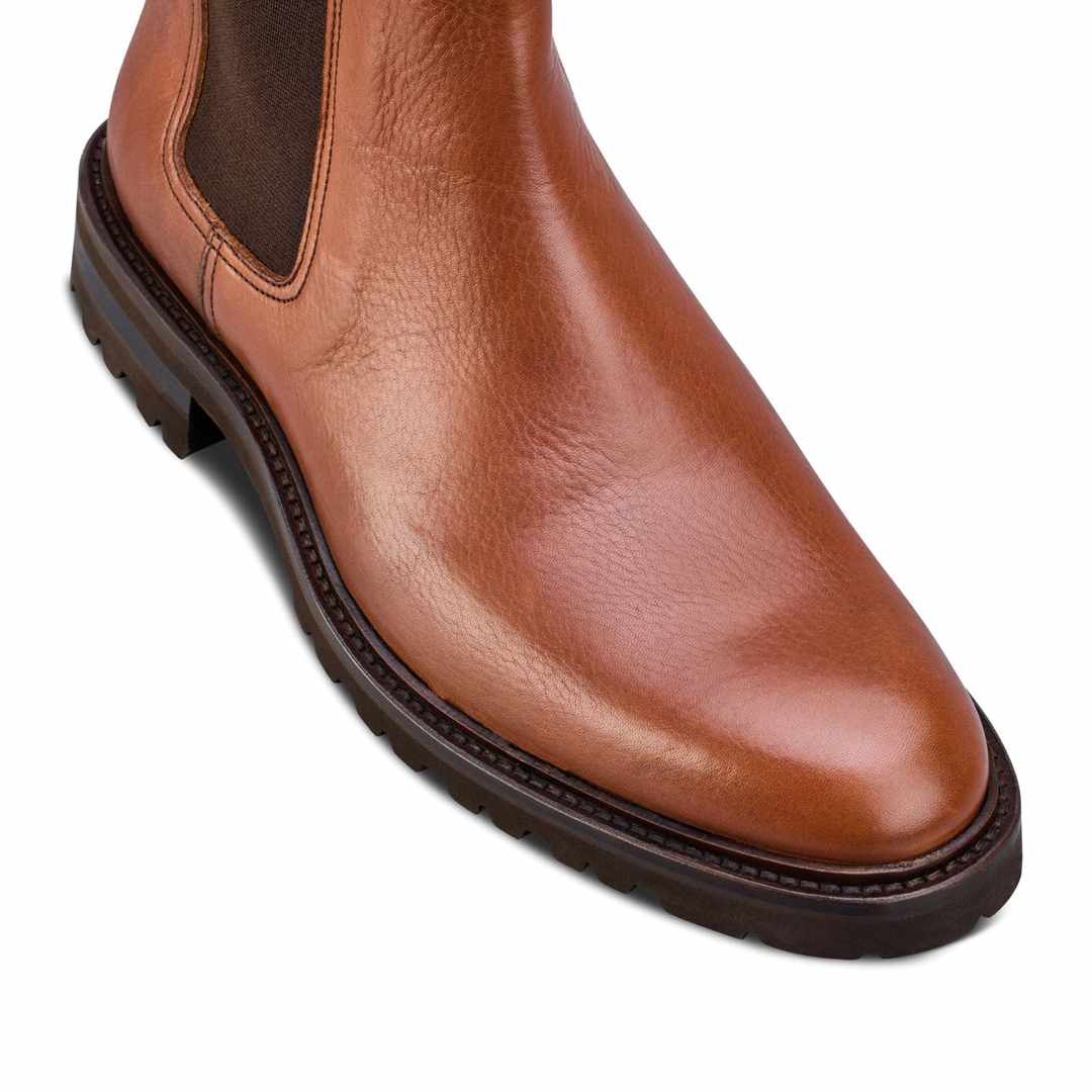 John White Thurston Tan Chelsea Shoe