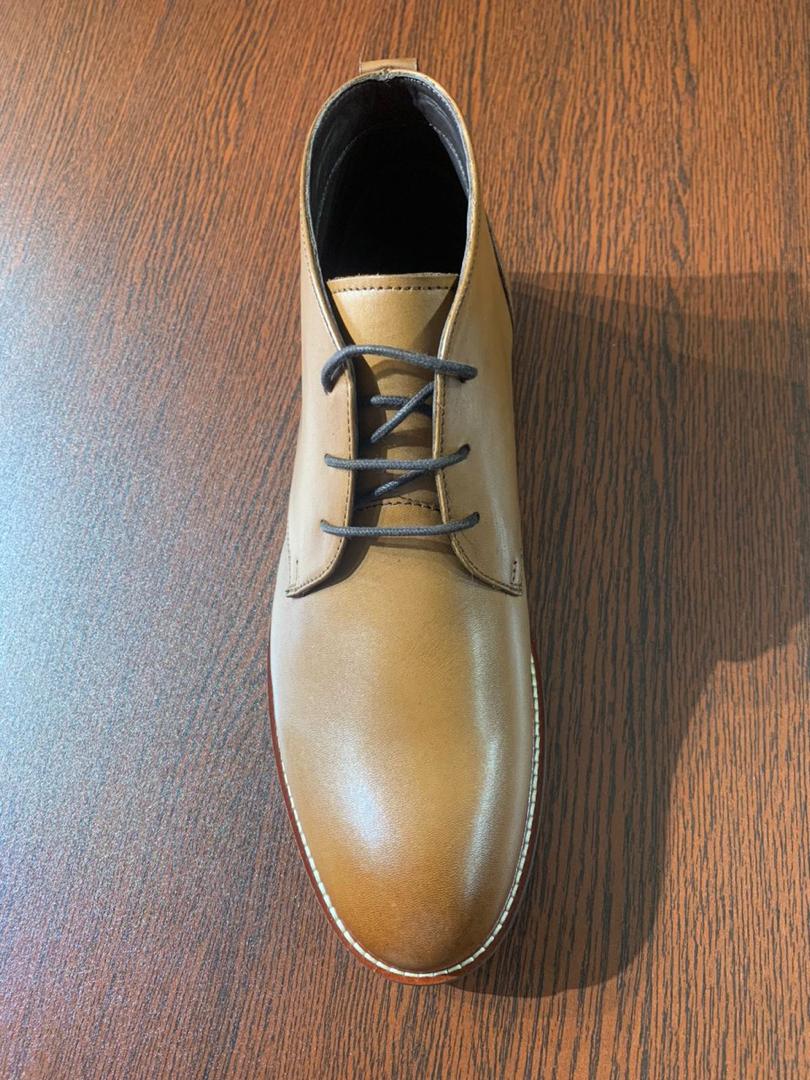 John White Tan Chukka Shoe