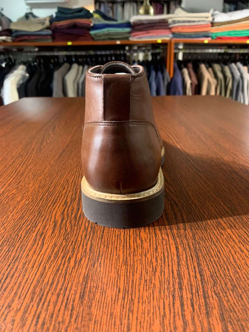 John White Brown Chukka Shoe